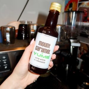 Syrop wiśnia w czekoladzie Yume x Mount Caramel
